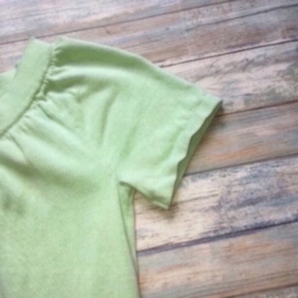 J. Jill Basic Green Blouse - Picture 3 of 5